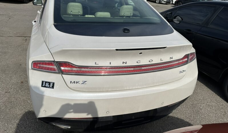 
								2015 Lincoln MKZ full									